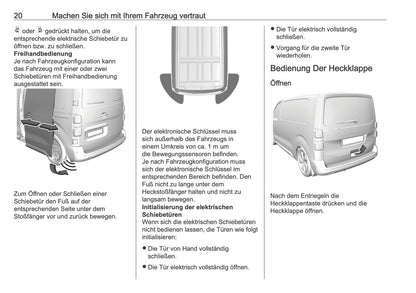 2025-2026 Opel Vivaro Bedienungsanleitung | Deutsch