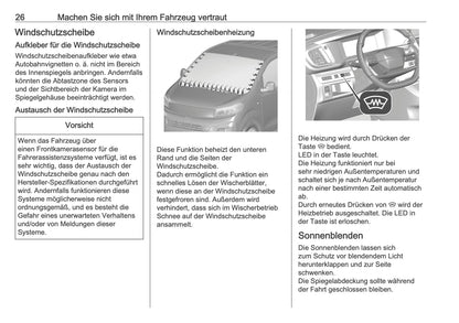 2025-2026 Opel Vivaro Bedienungsanleitung | Deutsch