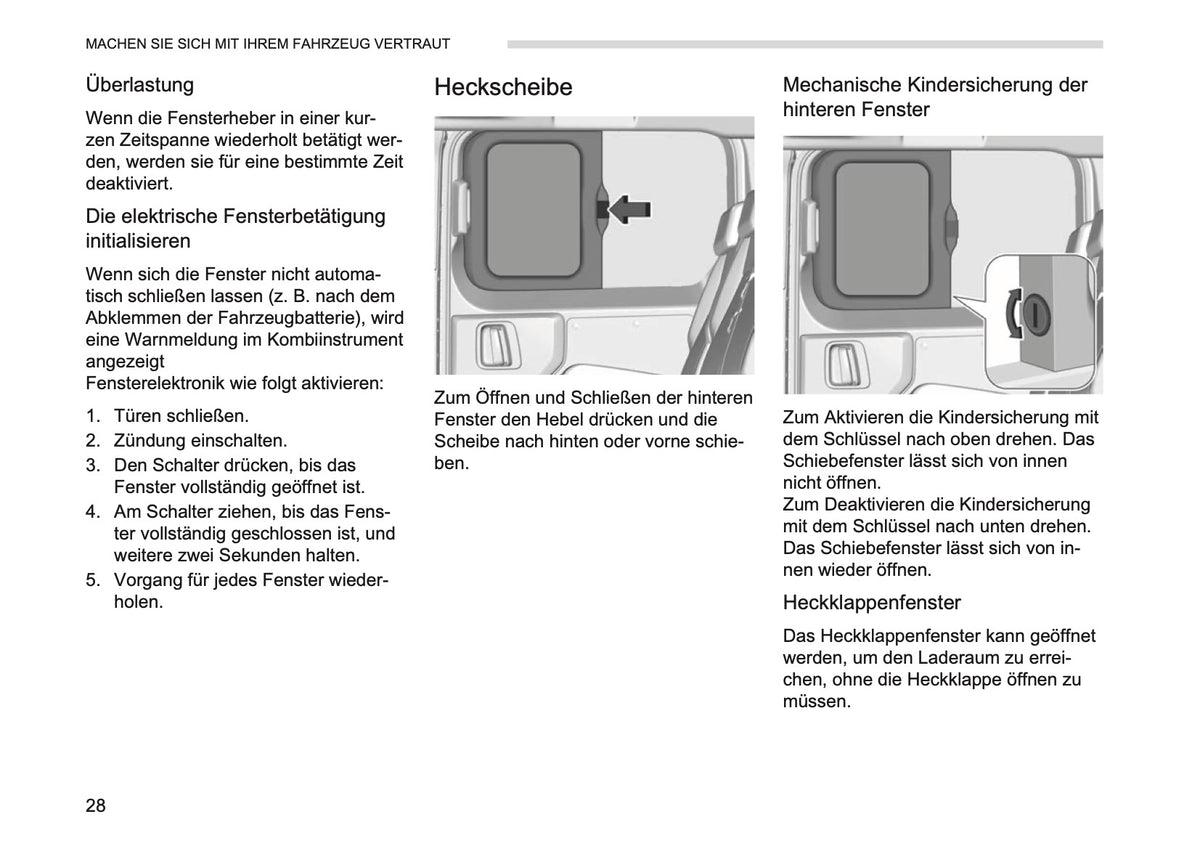 2026 Opel Vivaro Owner's Manual | German