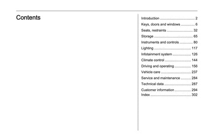 2024-2025 Opel Vivaro Owner's Manual | English
