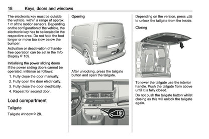 2024-2025 Opel Vivaro Owner's Manual | English