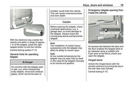 2024-2025 Opel Vivaro Owner's Manual | English