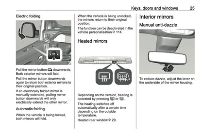 2024-2025 Opel Vivaro Owner's Manual | English