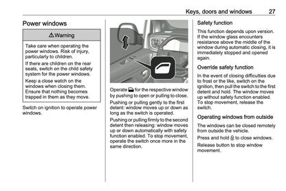 2024-2025 Opel Vivaro Owner's Manual | English