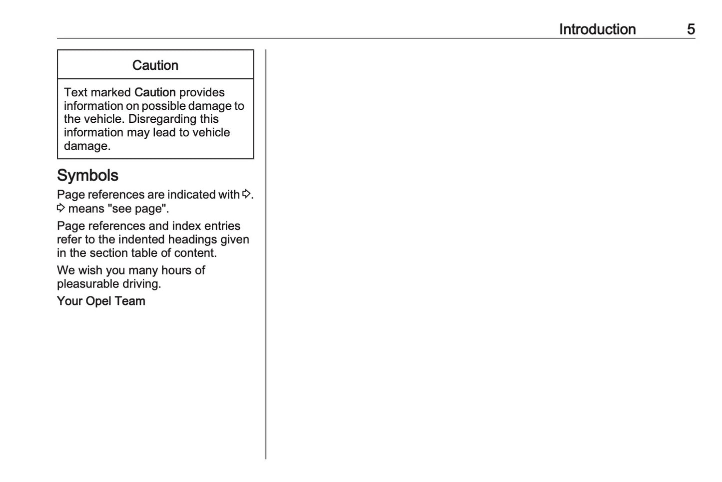 2024-2025 Opel Vivaro Owner's Manual | English