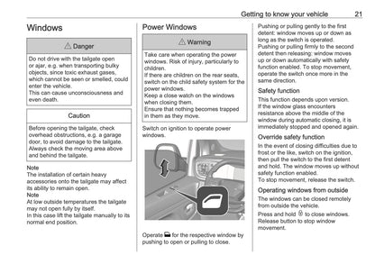 2025-2026 Opel Vivaro Owner's Manual | English