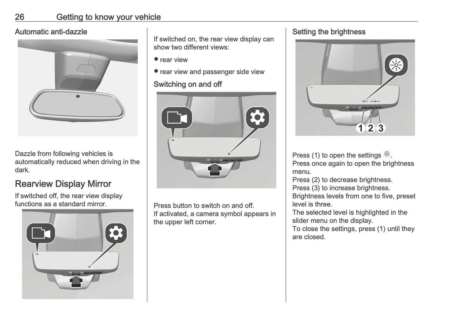2025-2026 Opel Vivaro Owner's Manual | English