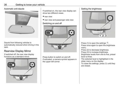 2025-2026 Opel Vivaro Owner's Manual | English