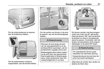 2024 Opel Vivaro Owner's Manual | Dutch