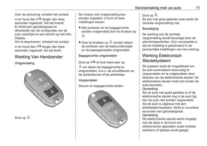2025-2026 Opel Vivaro Owner's Manual | Dutch