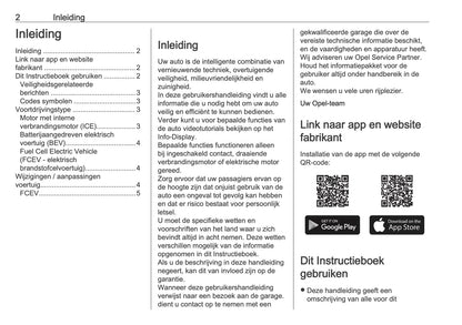 2025-2026 Opel Vivaro Owner's Manual | Dutch