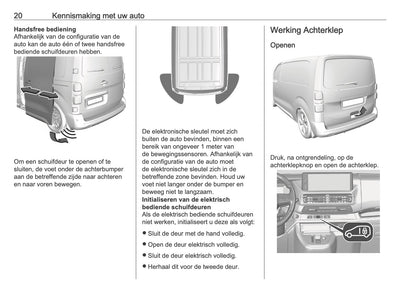 2025-2026 Opel Vivaro Owner's Manual | Dutch