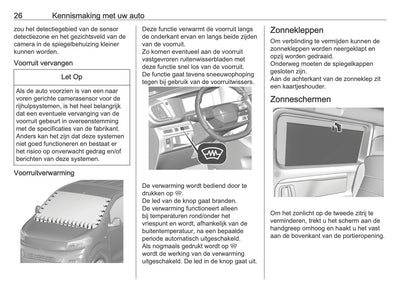 2025-2026 Opel Vivaro Owner's Manual | Dutch