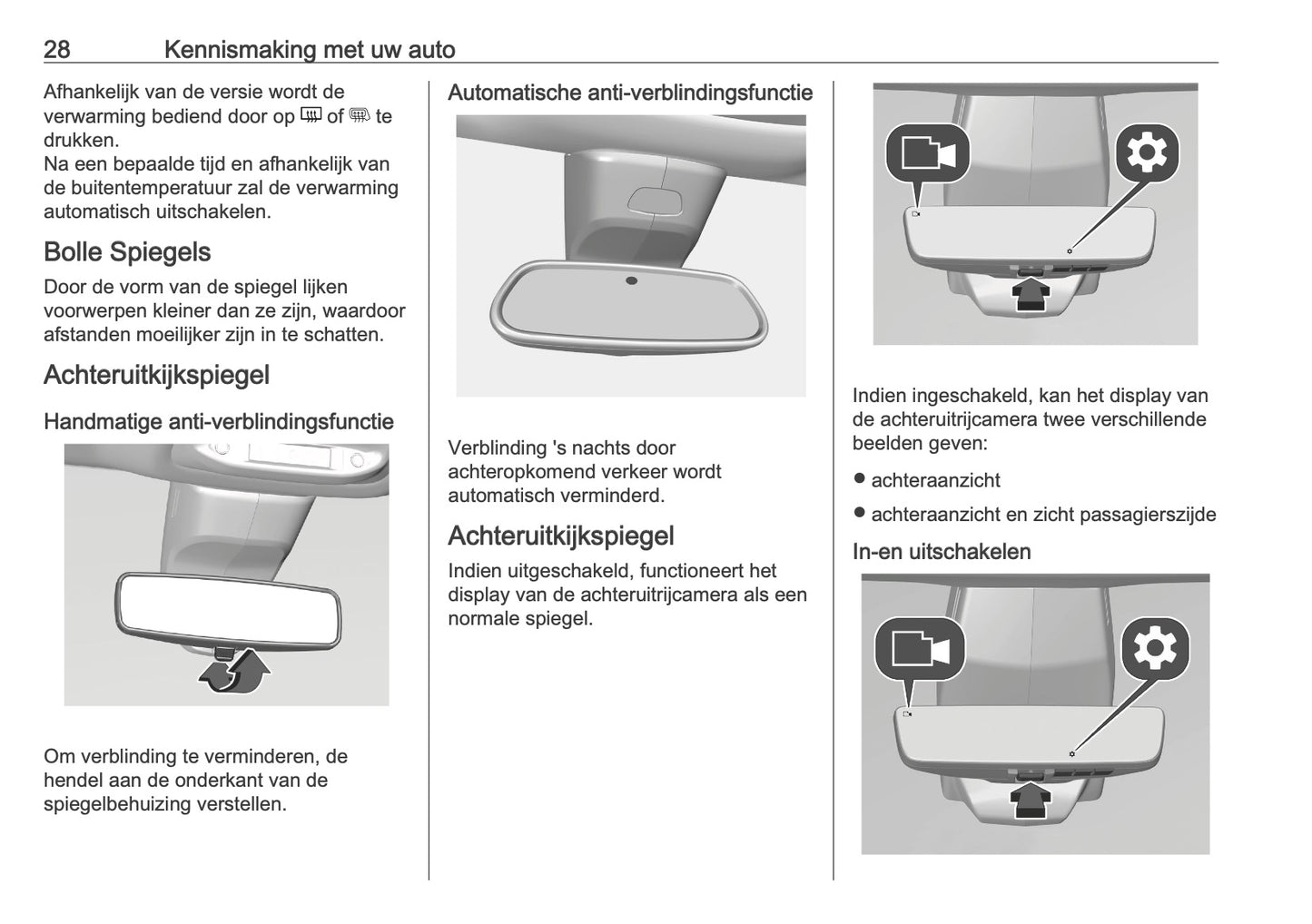 2025-2026 Opel Vivaro Owner's Manual | Dutch