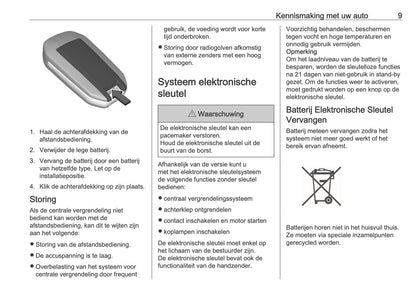 2025-2026 Opel Vivaro Owner's Manual | Dutch