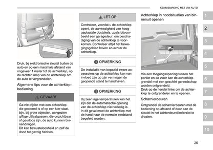 2026 Opel Vivaro Owner's Manual | Dutch