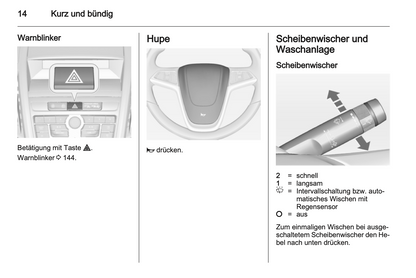 2012 Opel Zafira Tourer Bedienungsanleitung | Deutsch