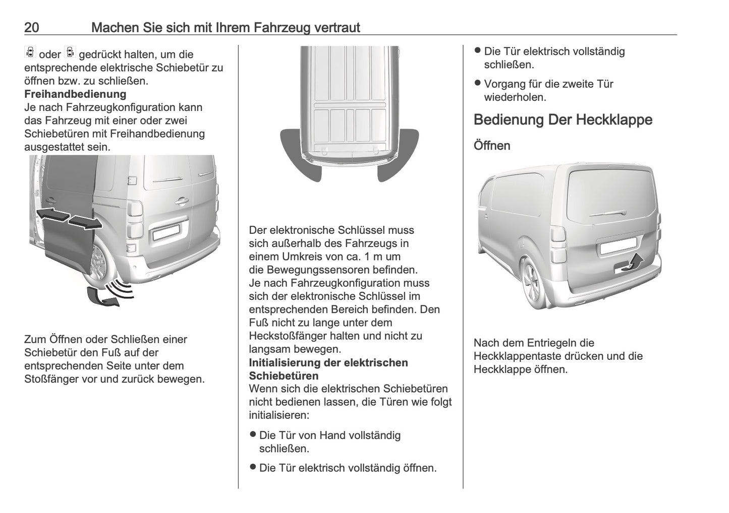 2025-2026 Opel Zafira Life Bedienungsanleitung | Deutsch