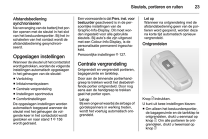 2012 Opel Zafira Tourer Owner's Manual | Dutch