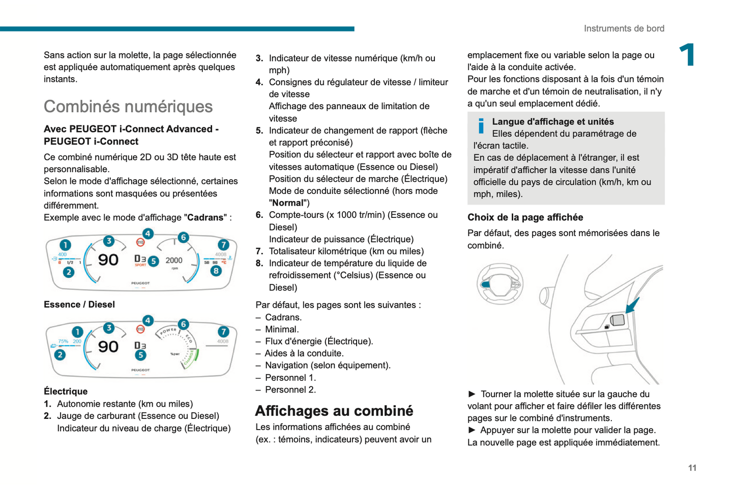 2023-2024 Peugeot 2008/e-2008 Owner's Manual | French