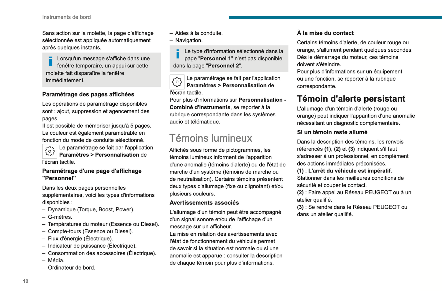 2023-2024 Peugeot 2008 / e-2008 Owner's Manual | French