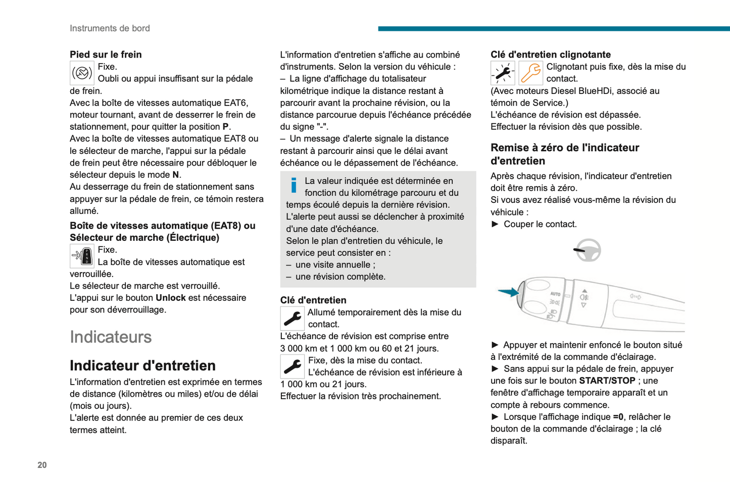 2023-2024 Peugeot 2008 / e-2008 Owner's Manual | French