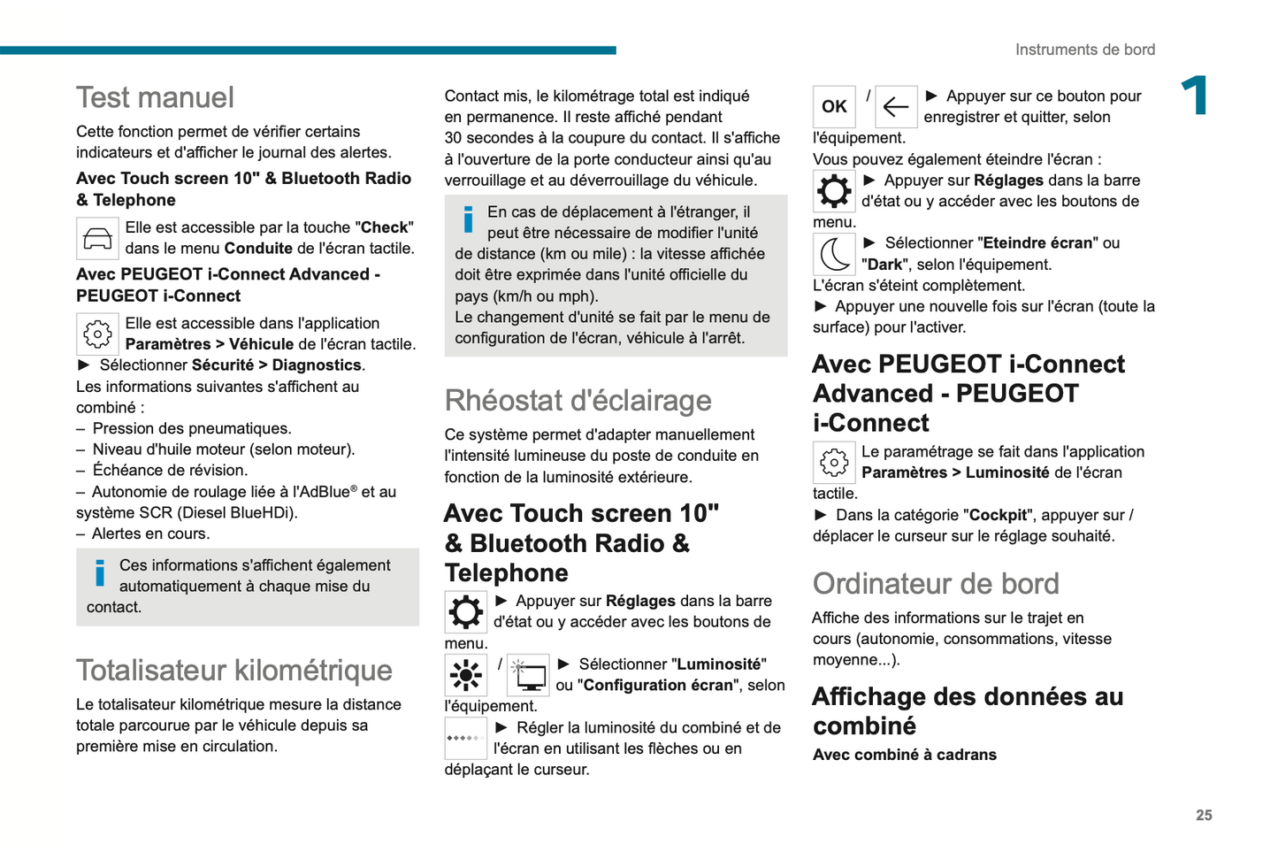 2023-2024 Peugeot 2008/e-2008 Owner's Manual | French