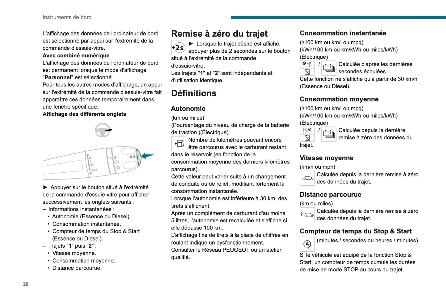 2023-2024 Peugeot 2008 / e-2008 Owner's Manual | French