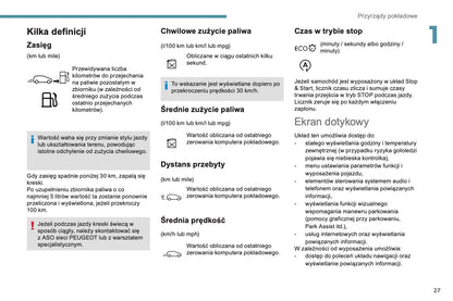 2018 Peugeot 2008 Owner's Manual | Polish