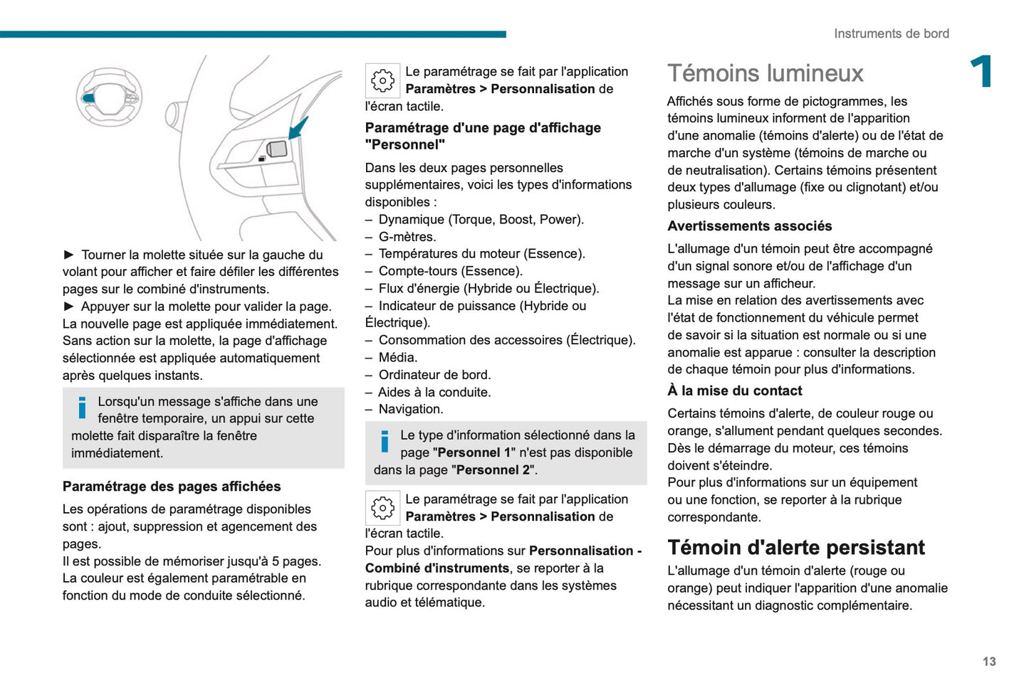 2023-2024 Peugeot 208/e-208 Owner's Manual | French