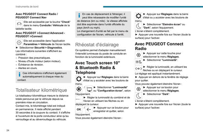 2023-2024 Peugeot 208/e-208 Owner's Manual | French