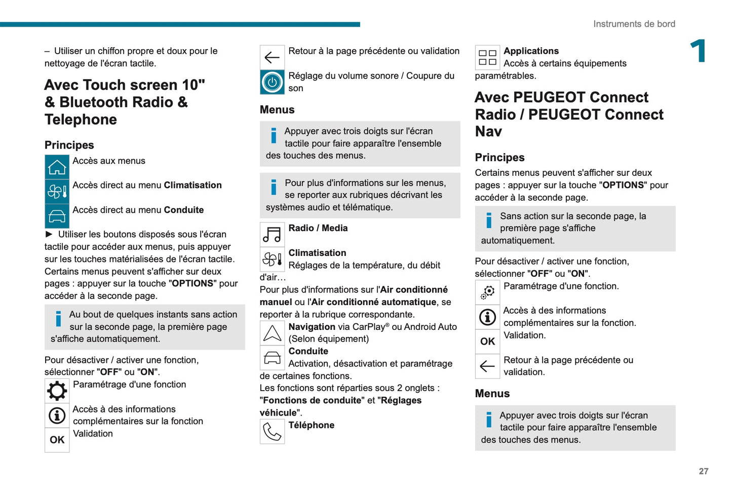 2023-2024 Peugeot 208/e-208 Owner's Manual | French