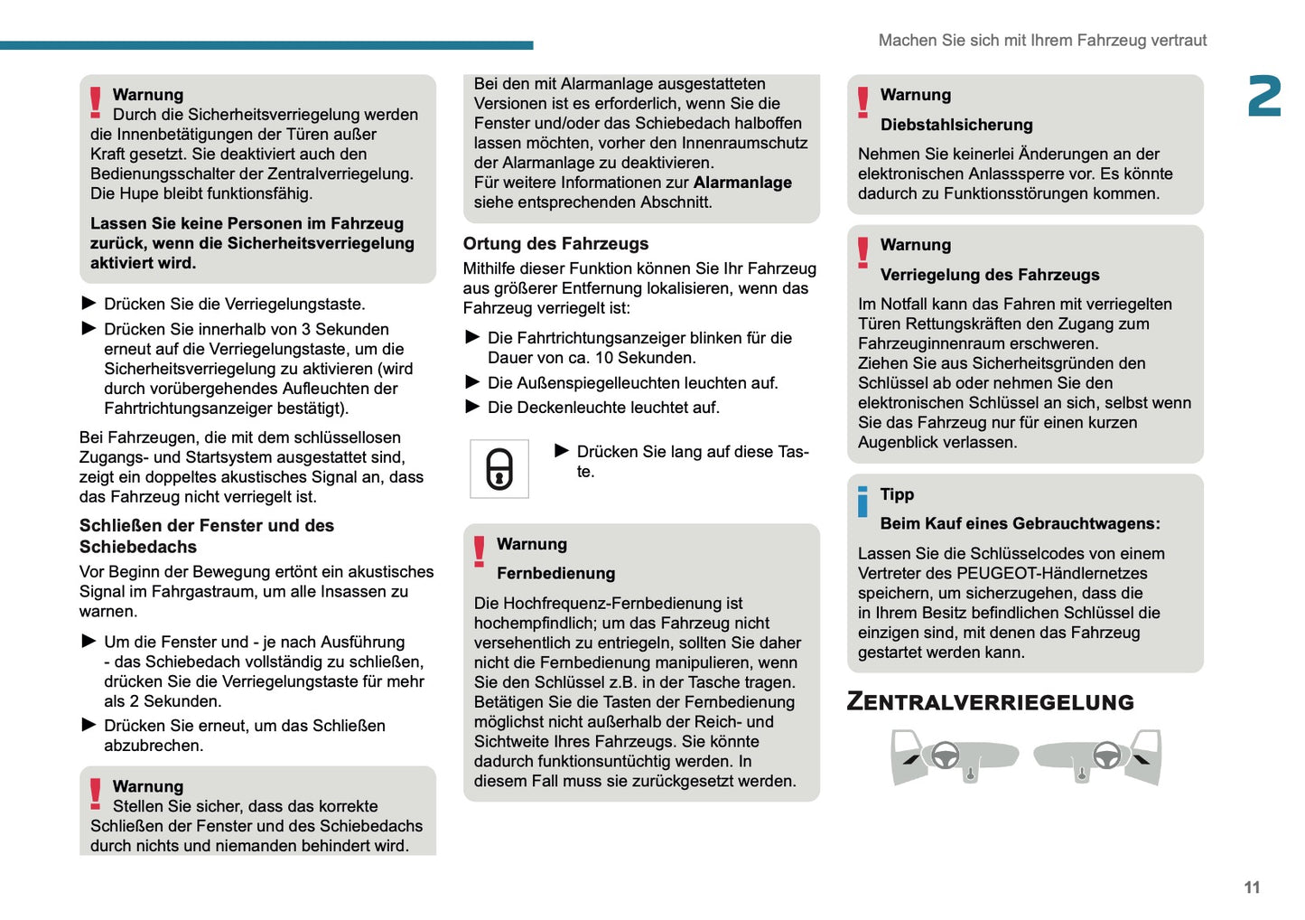 2025-2026 Peugeot 3008/5008 Owner's Manual | German