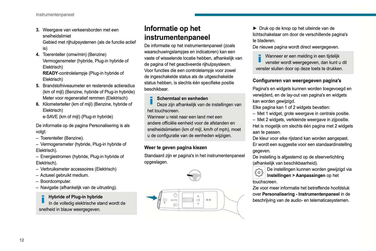 2024 Peugeot 3008/e-3008 Owner's Manual | Dutch