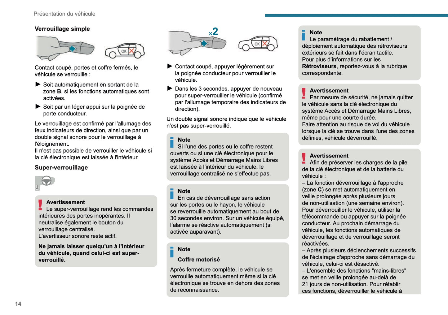 2025-2026 Peugeot 3008/5008 Owner's Manual | French