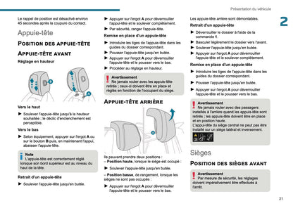 2025-2026 Peugeot 3008/5008 Owner's Manual | French