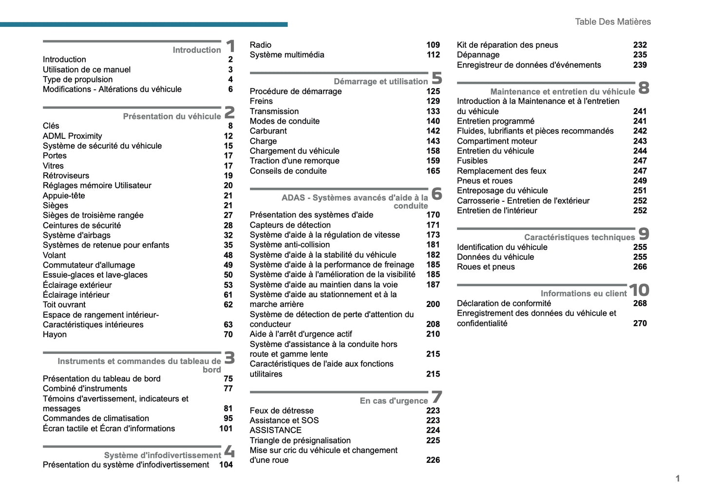 2025-2026 Peugeot 3008/5008 Owner's Manual | French