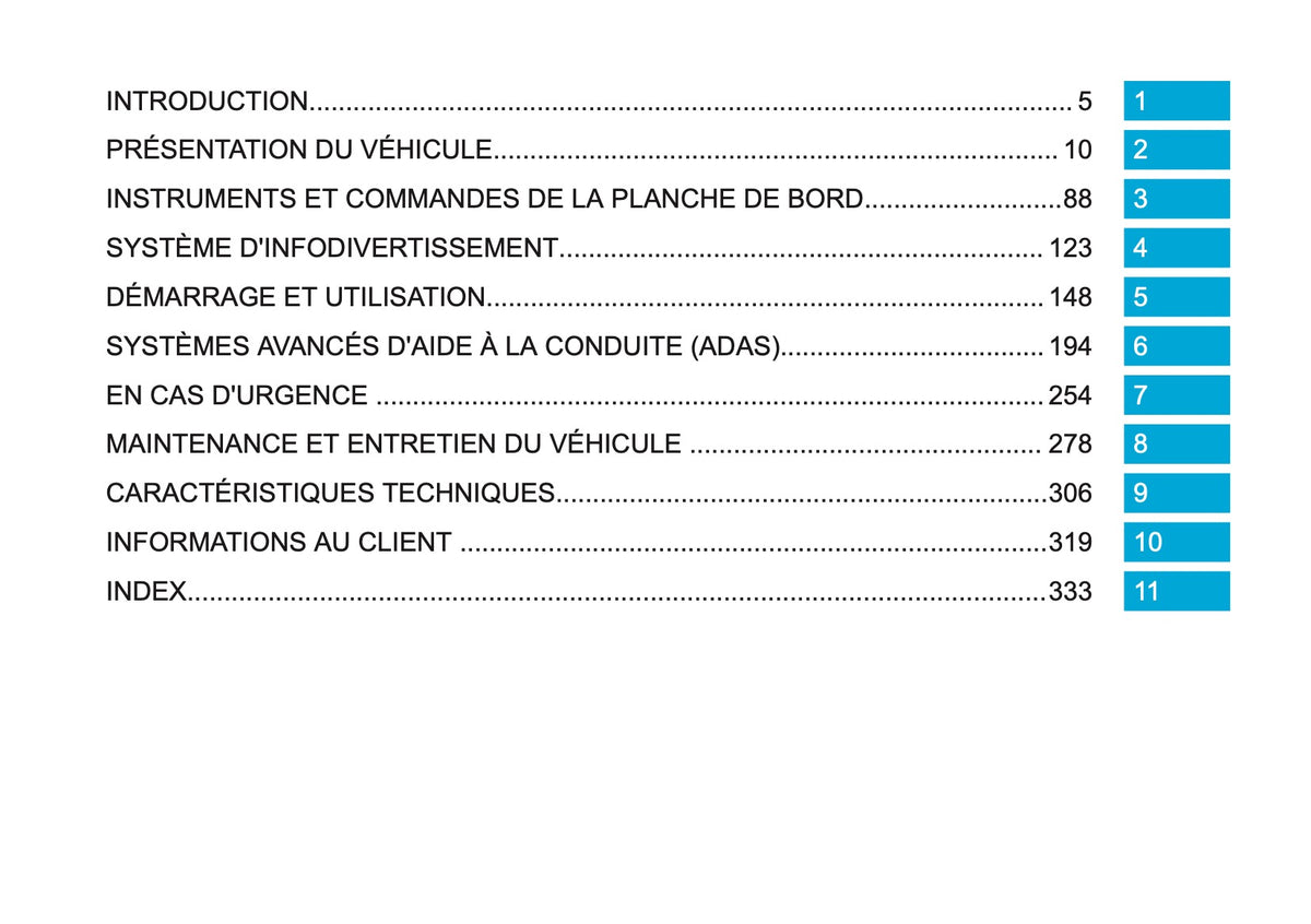 2026 Peugeot 3008/5008 Owner's Manual | French