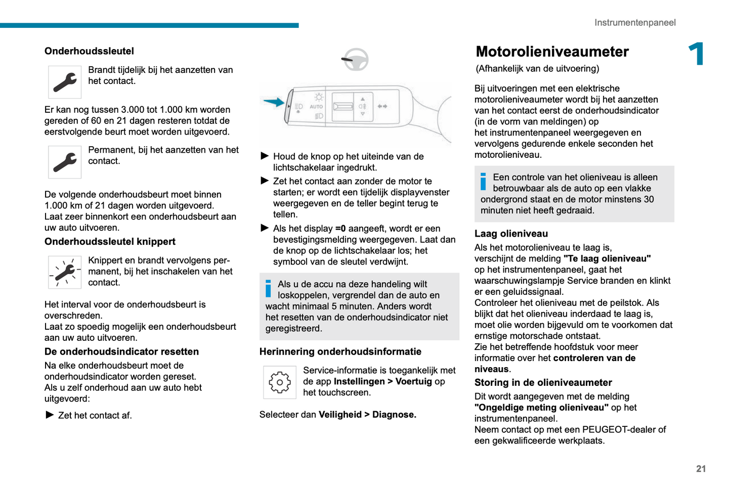 2024-2025 Peugeot 3008/e-3008/5008/e-5008 Owner's Manual | Dutch