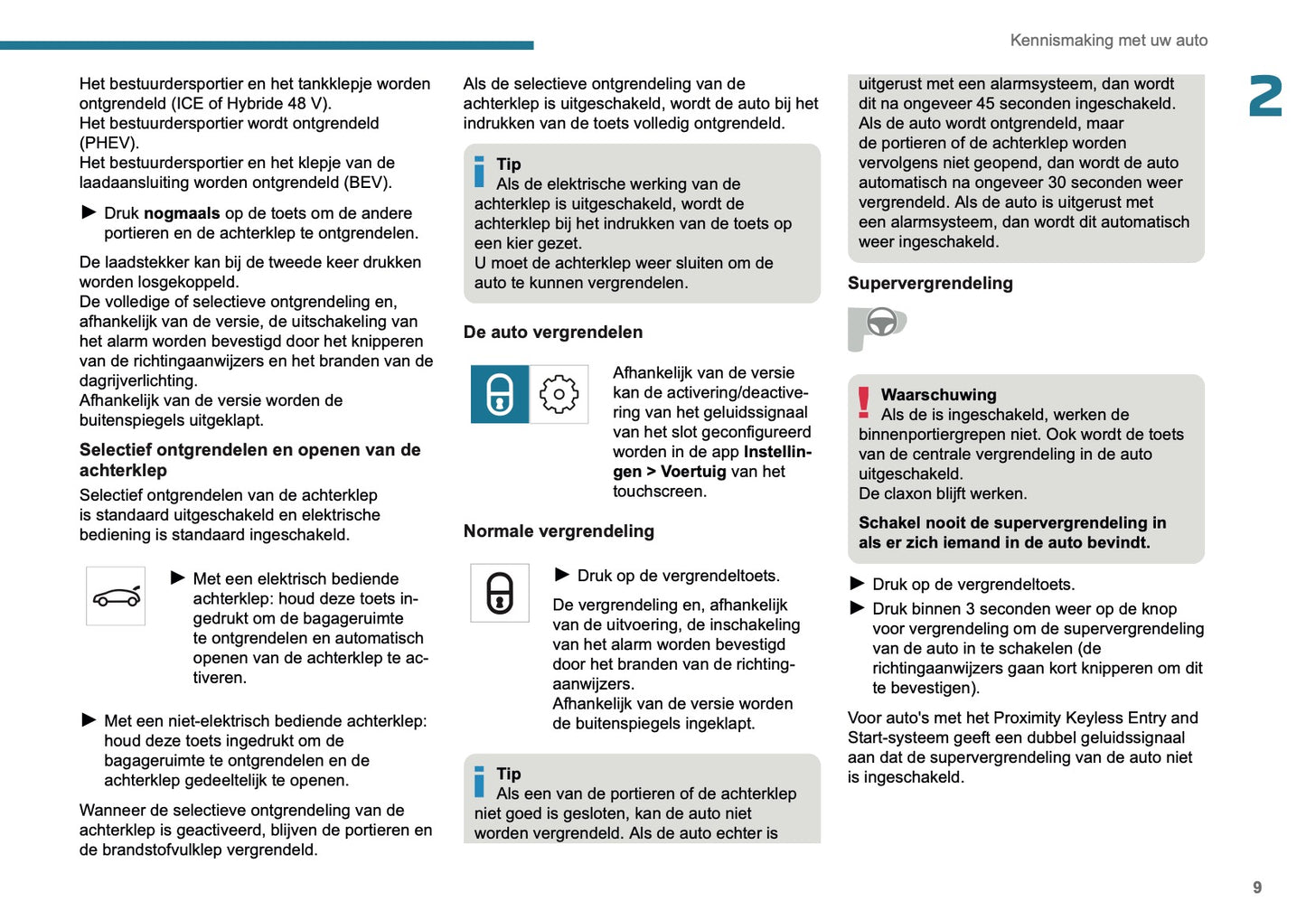 2025-2026 Peugeot 3008/5008 Owner's Manual | Dutch