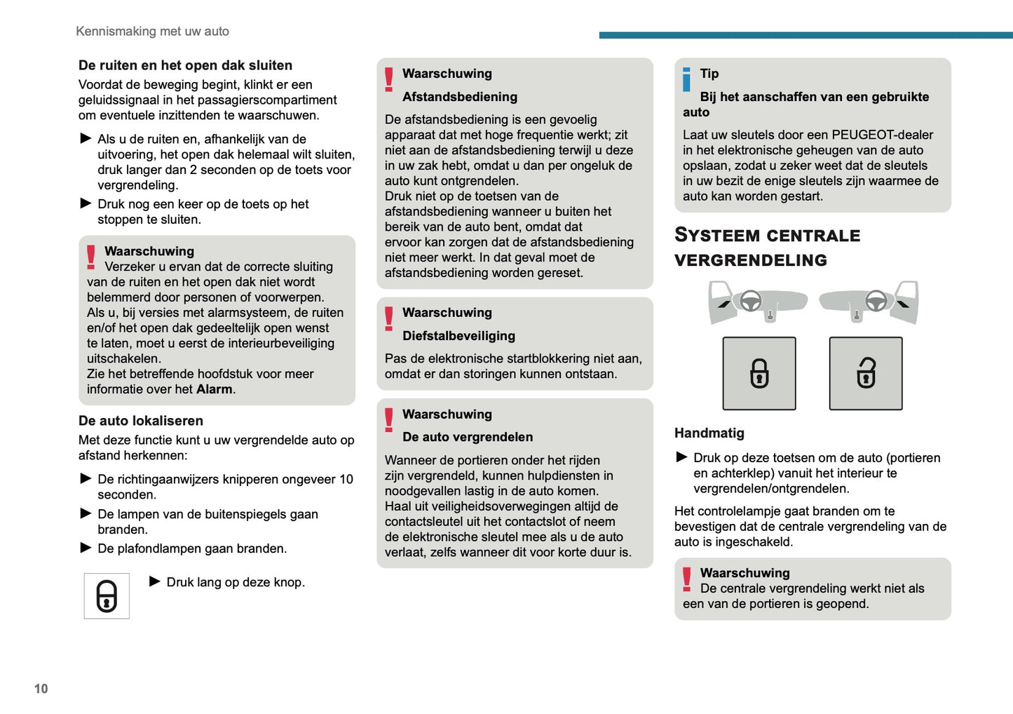2025-2026 Peugeot 3008/5008 Owner's Manual | Dutch