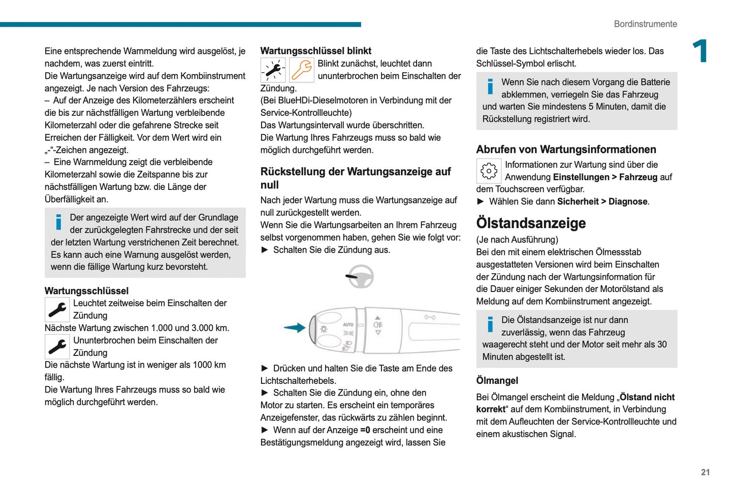 2023-2025 Peugeot 308/308 SW Owner's Manual | German