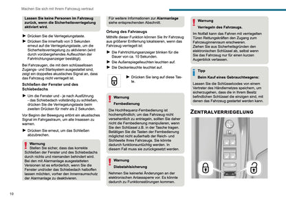2025-2026 Peugeot 308 Owner's Manual | German