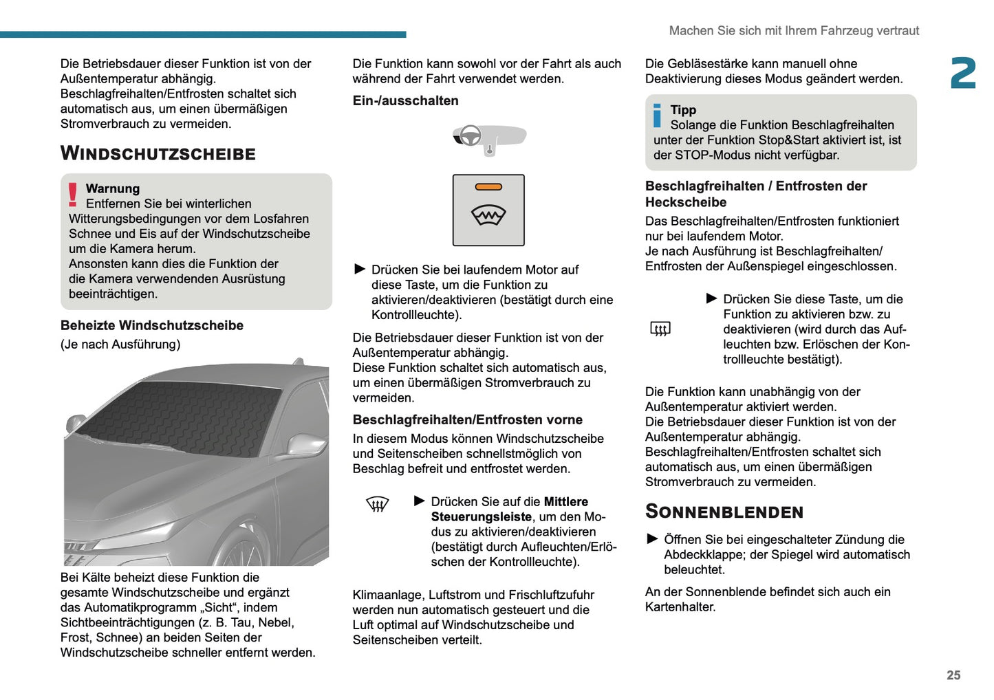 2025-2026 Peugeot 308 Owner's Manual | German
