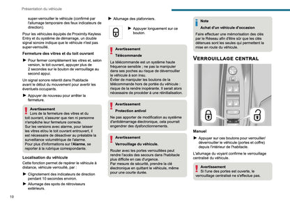2025-2026 Peugeot 308 Owner's Manual | French
