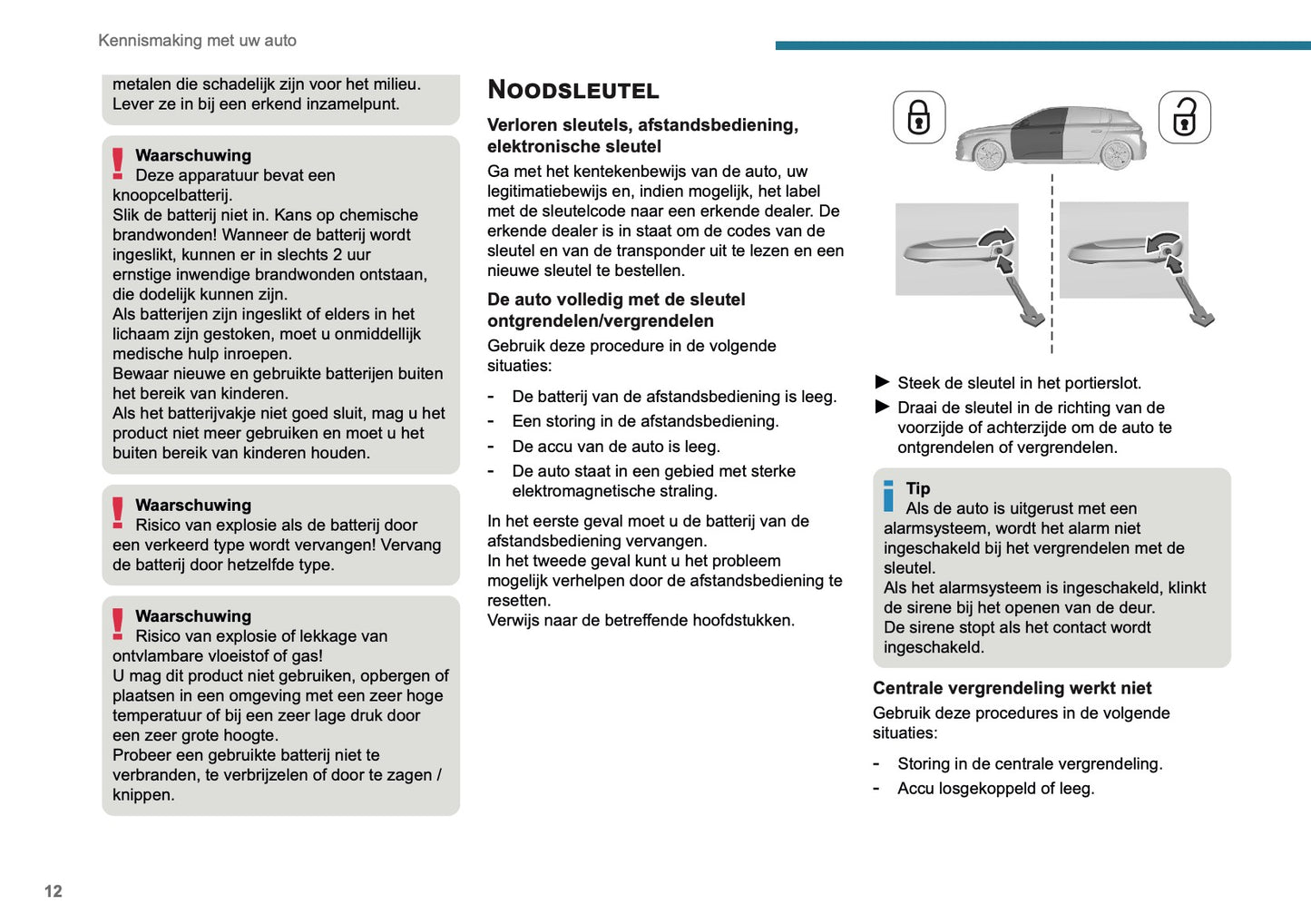 2025-2026 Peugeot 308 Owner's Manual | Dutch