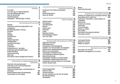 2025-2026 Peugeot 308 Owner's Manual | Dutch