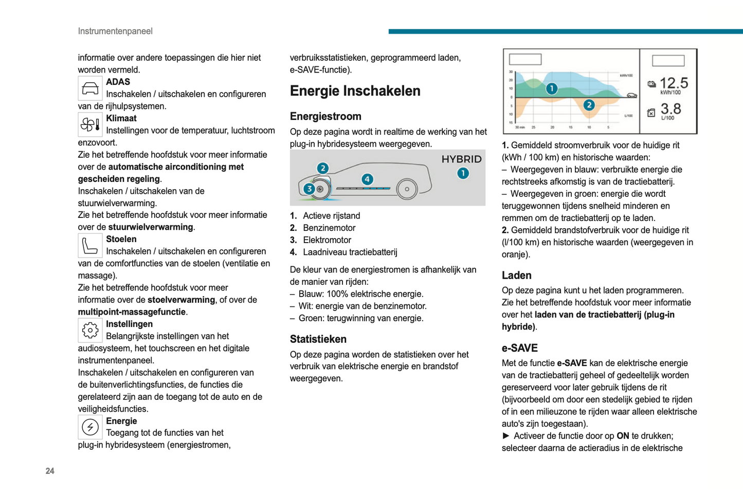 2022-2023 Peugeot 308/308 SW Owner's Manual | Dutch