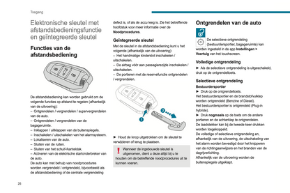 2022-2023 Peugeot 308/308 SW Owner's Manual | Dutch