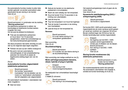 2024-2025 Peugeot 408 Owner's Manual | Dutch